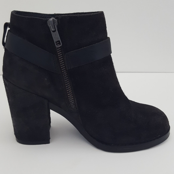 Ash Falcon black leather harness ankle boot sz 36 - Picture 7 of 8